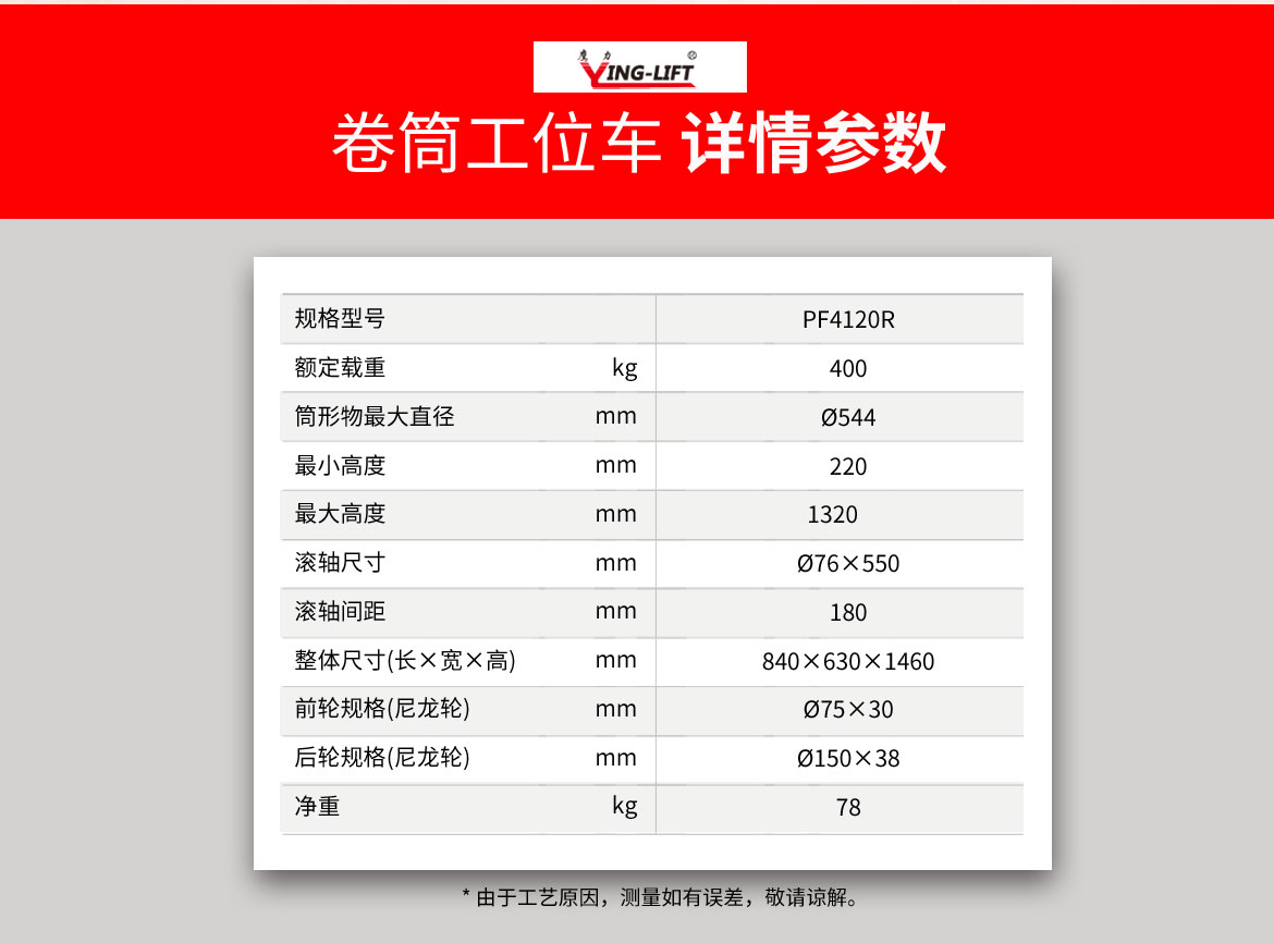 卷筒工位車(chē)